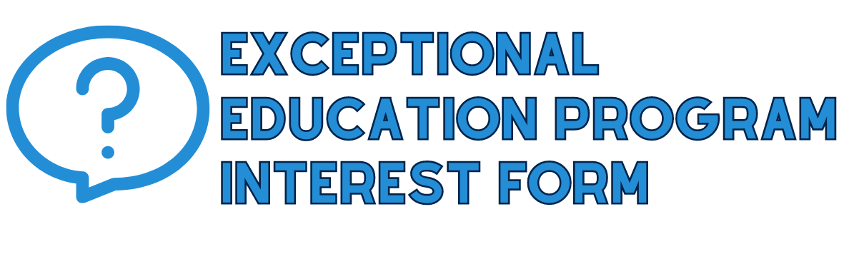 Exceptional Ed Interest Form